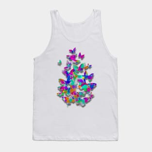 Flutter of Color Tank Top